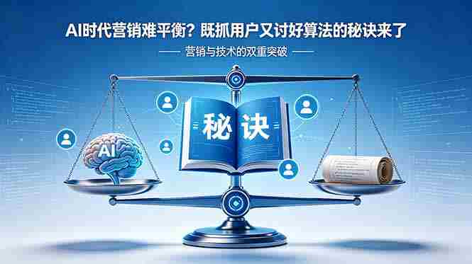 (18600期)AI时代营销难平衡?既抓用户又讨好算法的秘诀来了【原创双语字幕】-中薪网