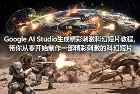 Google AI Studio生成精彩刺激科幻短片教程，带你从零开始制作一部精彩刺激的科幻短片【双语字幕】-中薪网
