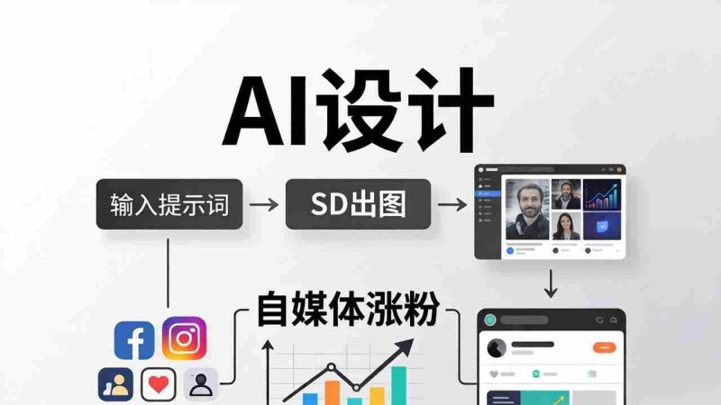 (18136期)人人都是AI设计师:SD出图+自媒体涨粉一站教学,告别图文素材焦虑,AI设计让你轻松避开内卷-中薪网
