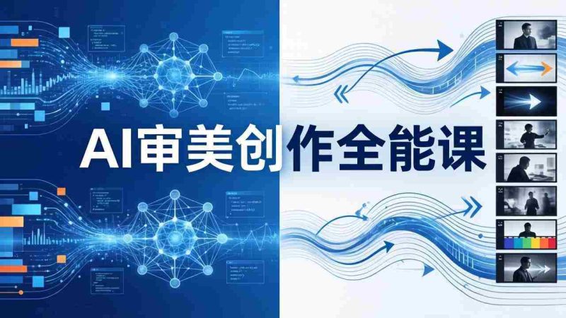 (17973期)AI审美创作全能课:MJ+Seedance+模型训练+影视分镜+编剧,一站式掌握AI艺术创作-中薪网