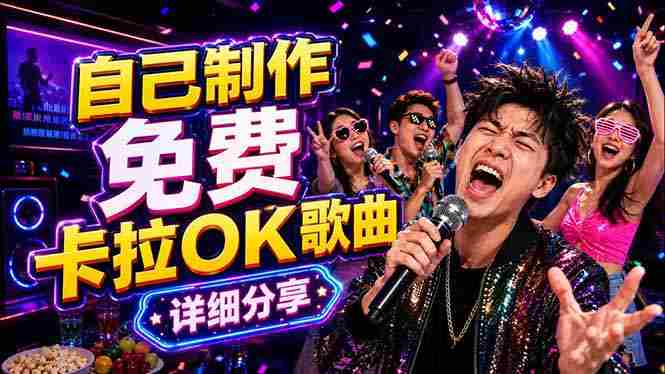 (18610期)免费卡拉OK歌曲制作全攻略:音轨分离字幕制作,零基础快速做出专业K歌视频-中薪网