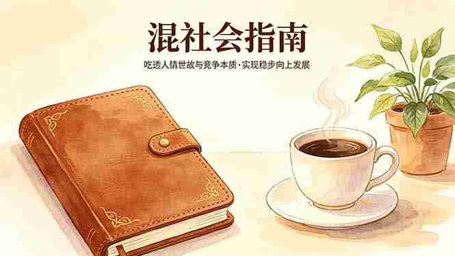 (18282期)付费文章:混社会指南,吃透人情世故与竞争本质,实现稳步向上发展-中薪网