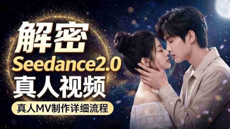 Seedance 2.0解密教程:零基础制作真人MV全流程-中薪网